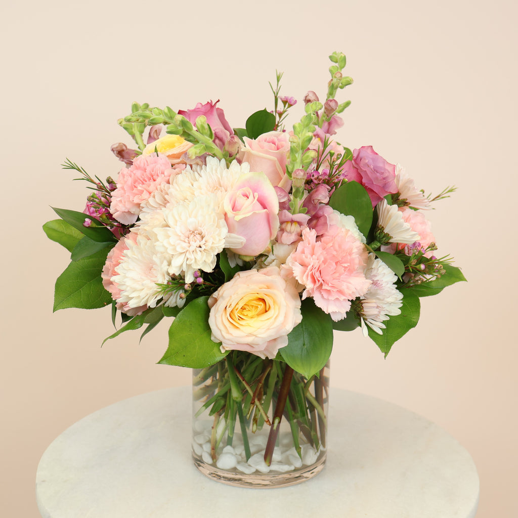 Carnations, Mums, and Daisies